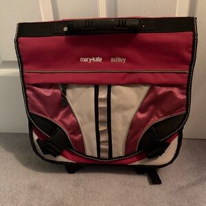 Marie-Kate and Ashley rolling backpack